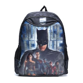 Mochila Costas Infantil Batman Liga Da Justiça Preta
