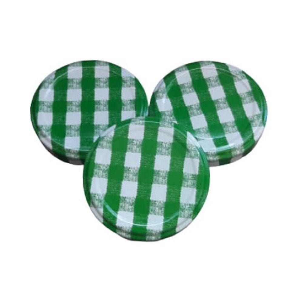 Tampa Xadrez Verde 63 Mm - 1 Cento