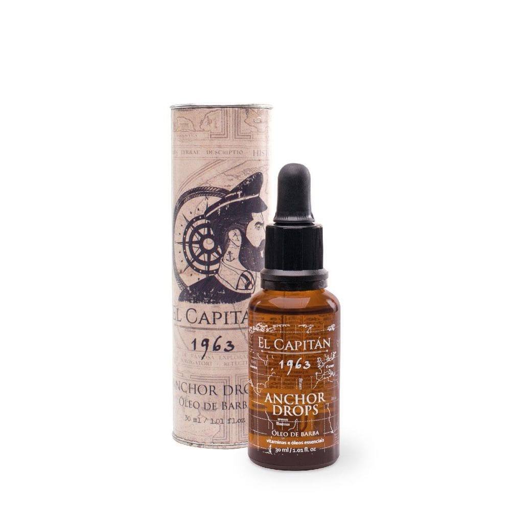 Óleo De Barba Anchor Drops 30Ml El Capitán