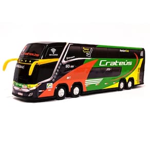 Brinquedo Miniatura Ônibus Viação Cratéus 30Cm