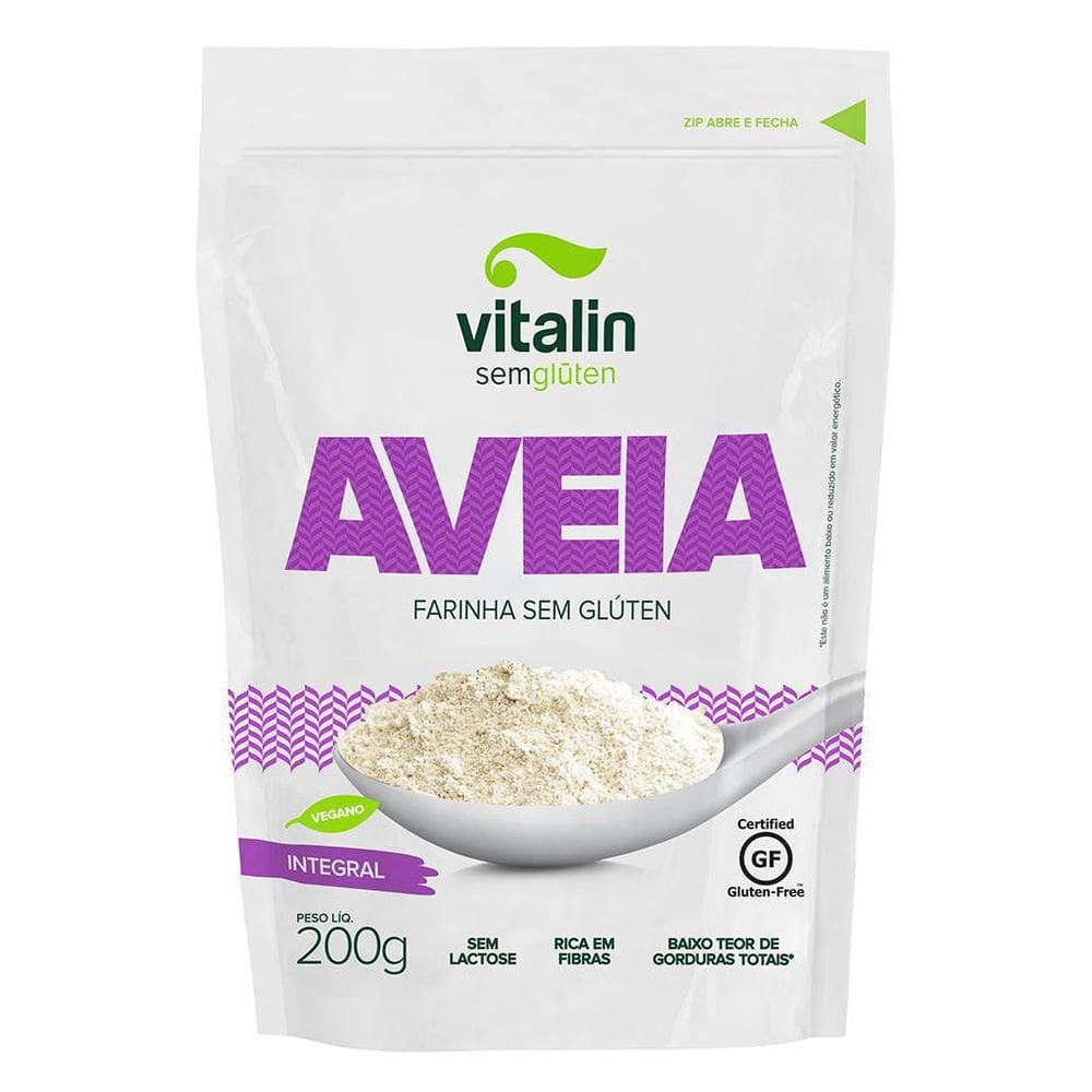 Aveia Farinha Integral Vitalin 200G