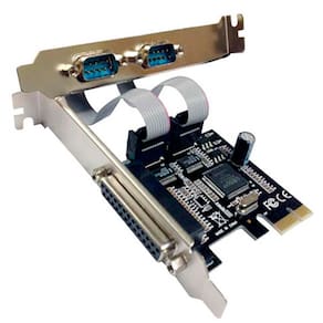 Placa PCI Express 2 Seriais + 1 Paralela 1.5Gbps