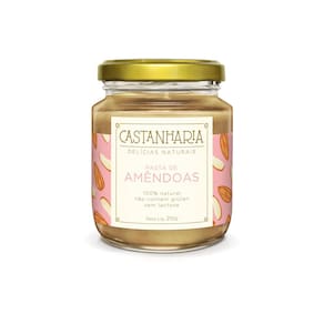 Amêndoas com Baunilha - 100% Natural, Vegano - 94 kcal