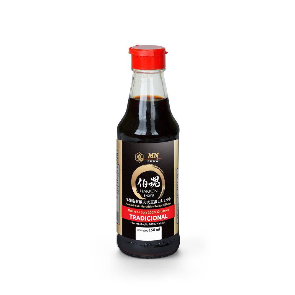 Shoyu Orgânico Tradicional Mn Food 150 Ml