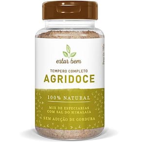 Kit 2X: Tempero Completo Agridoce Estar Bem 190G