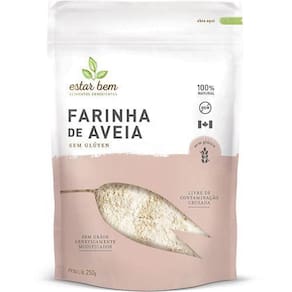 Kit 2X: Farinha De Aveia Sem Glúten Estar Bem 250G