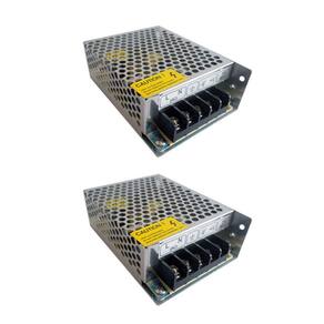 Kit 2 Mini Fonte Chaveada Colmeia 12V 5A 60W Cftv Fita Led