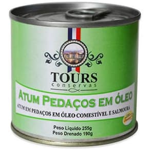 Atum Pedaços Em Óleo Tours 255G
