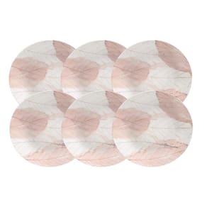 Conjunto de Pratos Rasos 06 Peças Rosé Tramontina