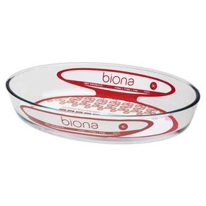 Assadeira de Vidro Borosilicato 3 L Oval Grande Oxford