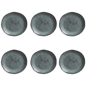 Conjunto de Pratos de Sobremesa 06 Peças Orgânico Petroleum Porto Brasil