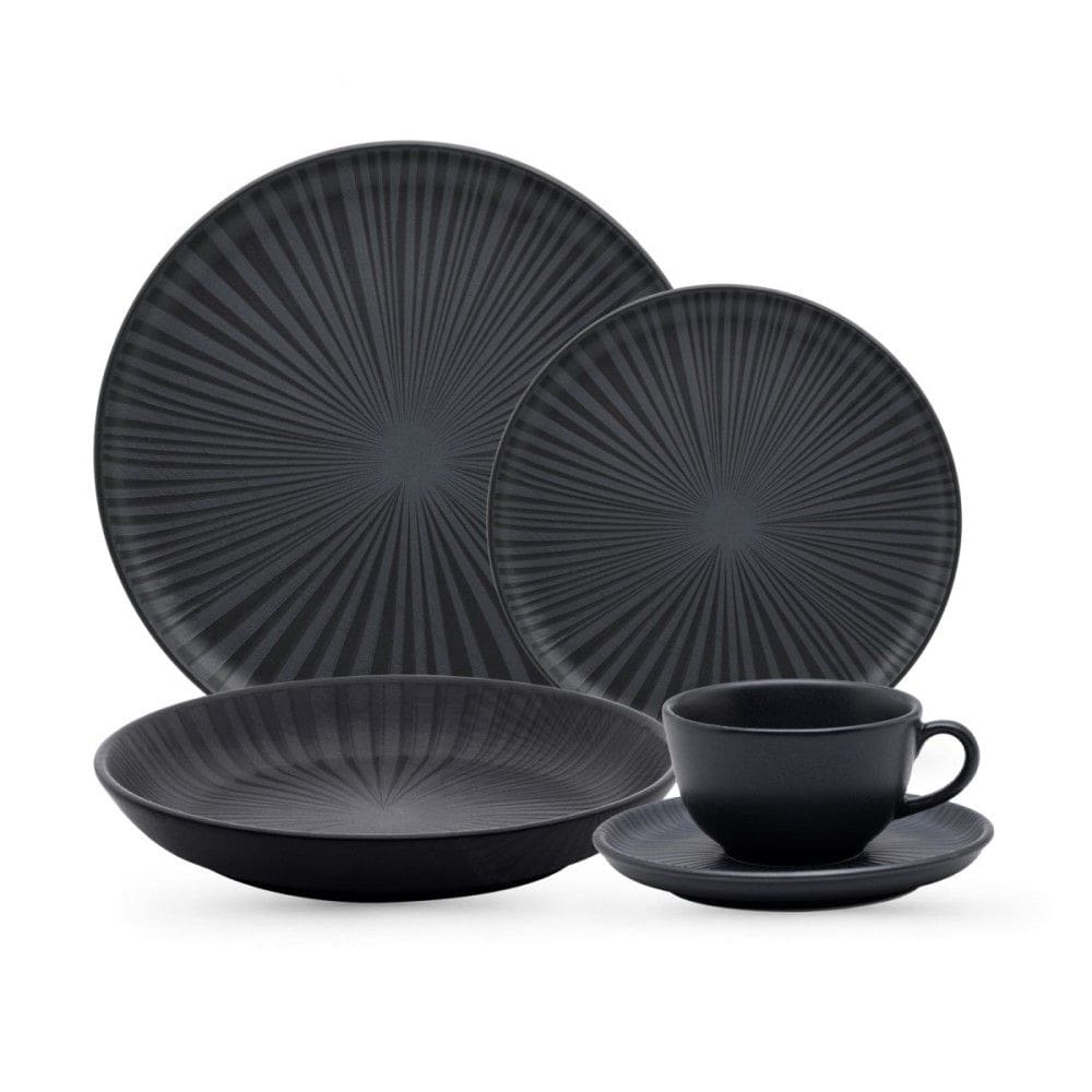 Aparelho de Jantar 30 Peças Flat Onix Oxford