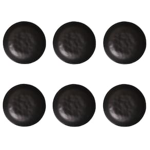 Conjunto de Pratos Fundos 06 Peças Linhas Preto Matte Porto Brasil