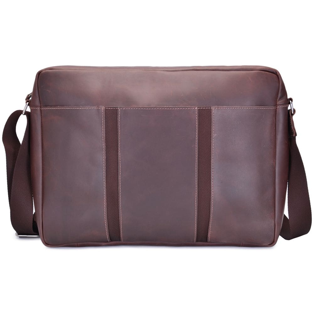 Bolsa Pasta Carteiro Porta Notebook em Couro Masculina