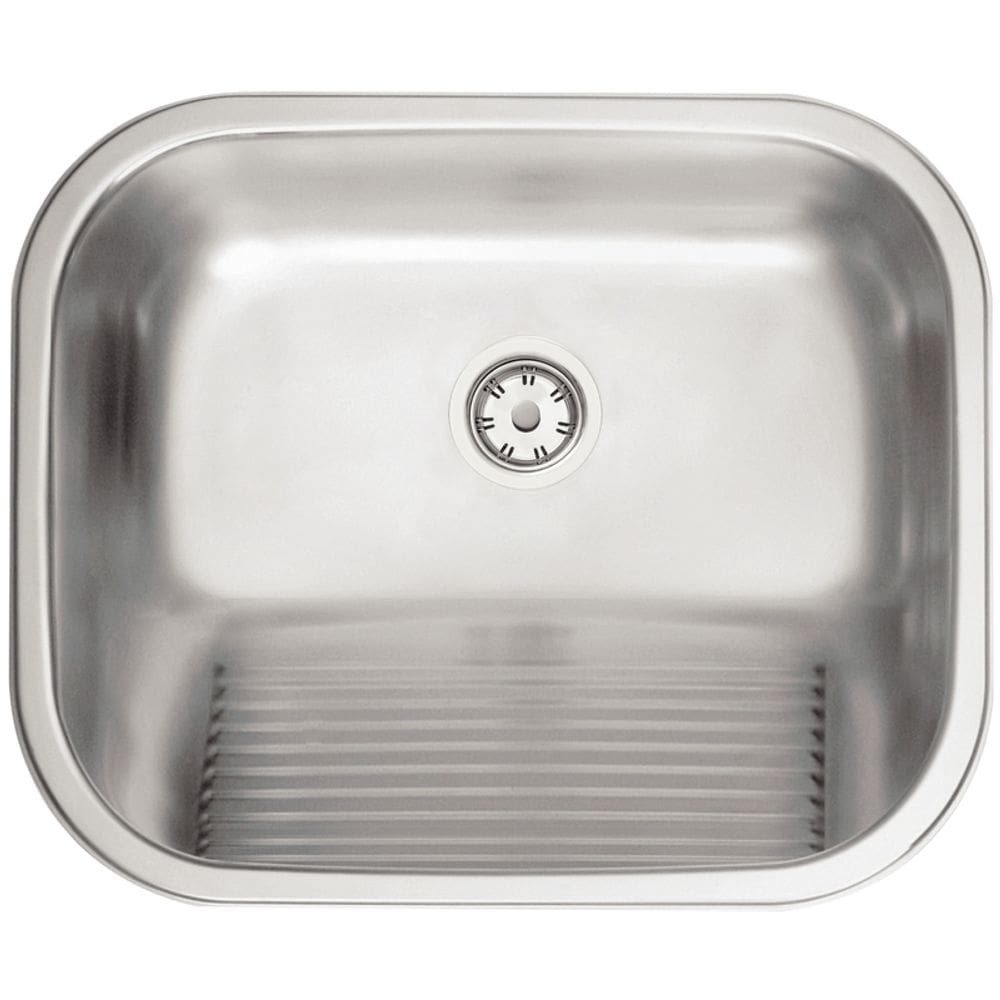 Tanque de Encaixe Hera 30 L em Aço Inox Acetinado 50x40 cm Tramontina 94400/107