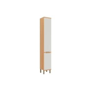 Paneleiro de Cozinha Modulado Sauvignon c/ 2 Portas 35cm Amendoa/Off White - Ronipa