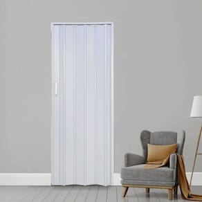 Kit com 2 Portas Sanfonada de Pvc 210x62cm Bariri Gelo