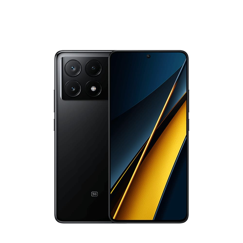 Smartphone POCO X6 PRO 5G Preto, 512GB, Tela 6,67", 12GB de RAM, Câmera Traseira Tripla, Android 13 e Processador Octa-Core