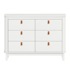 Cômoda 6 Gavetas - Branco Fosco