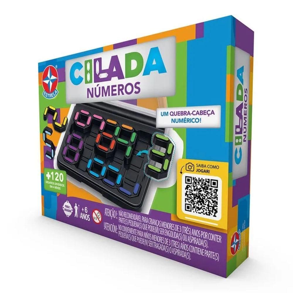 Jogo Cilada Números - Estrela