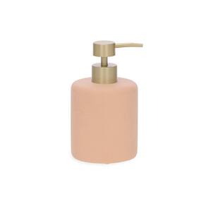 Porta Sabonete Liquido em Poliresina Rosa 16cm 19199 Mart