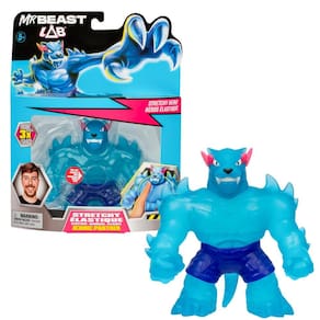 Boneco Elástico Goo Jit Zu MrBeast Lab Pantera Icônica