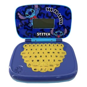 Laptop Infantil Educativo Candide Disney Stitch Bilíngue