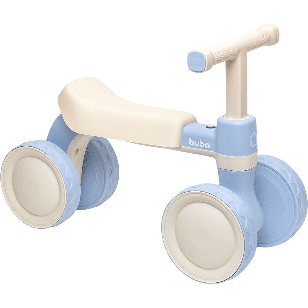 Bicicleta de Equilíbrio 4 Rodas com Som Azul Buba 18823
