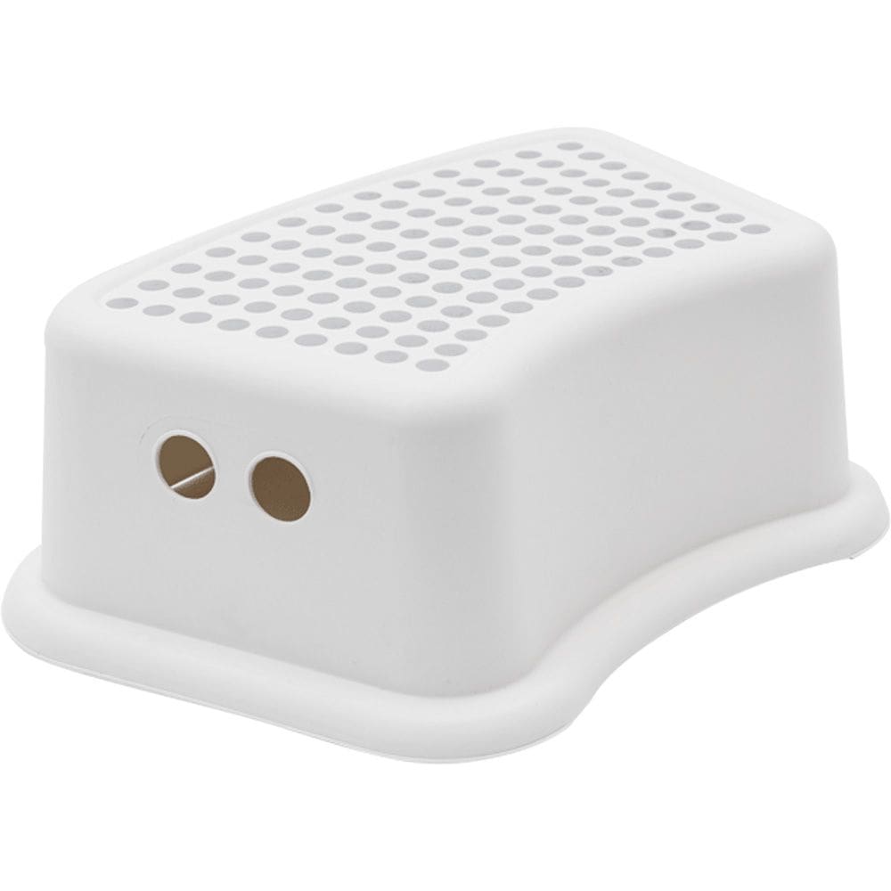 Degrau Antiderrapante Branco e Cinza Buba 12031