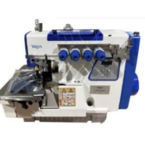 Overlock4 fios ,Ponto Cadeia com Embutidor de Corrente-Elgin
