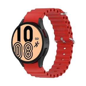 Pulseira Silicone Ondulada Para Smartwatch Galaxy Watch4 44