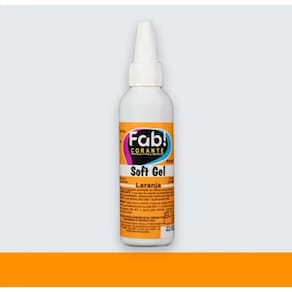 Corante Alimentício Soft Gel Laranja Fab 60g