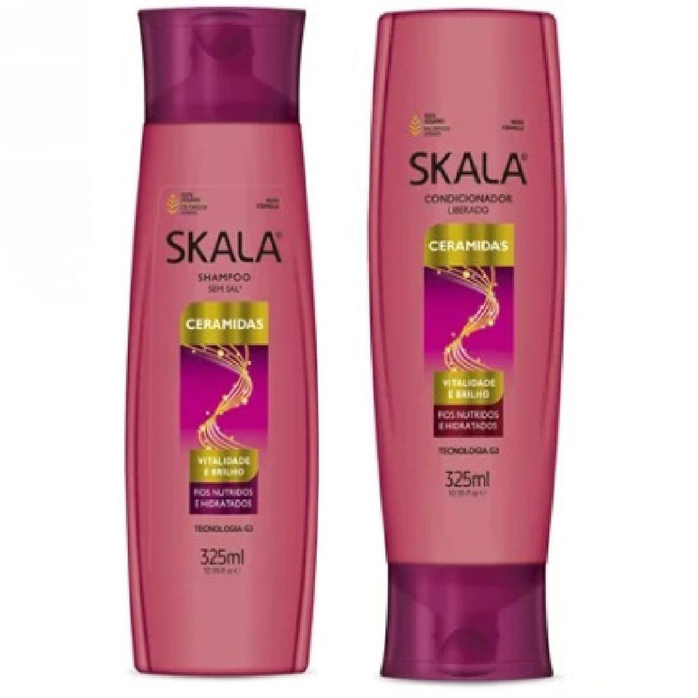 Shampoo e Condicionador Skala Ceramidas