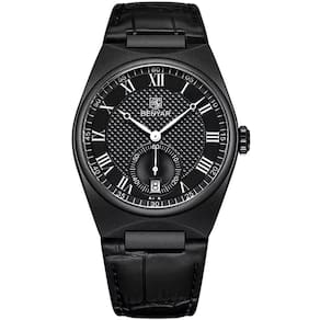 Relógio De Quartzo Retrô Masculino Pulseira Design Animal Print Impermeável 3atm Preto