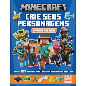 Minecraft: Crie Seu Personagem (livro Oficial de Adesivos)