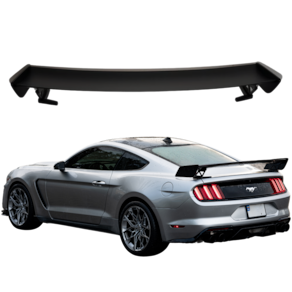 Aerofólio traseiro Ford Mustang GT500 6 geração Black Piano