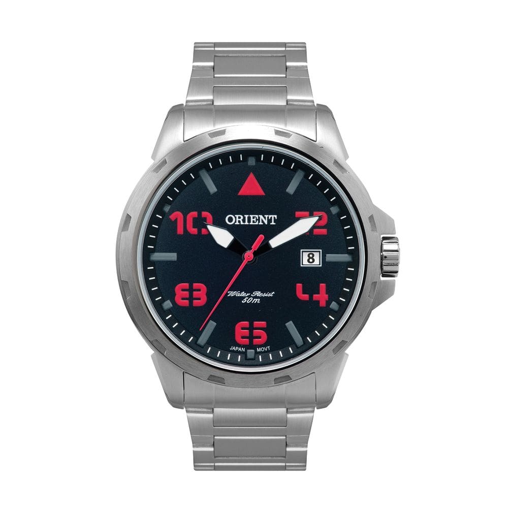Relógio Masculino Orient Analógico Mbss1195A, Aço Inox, 49mm