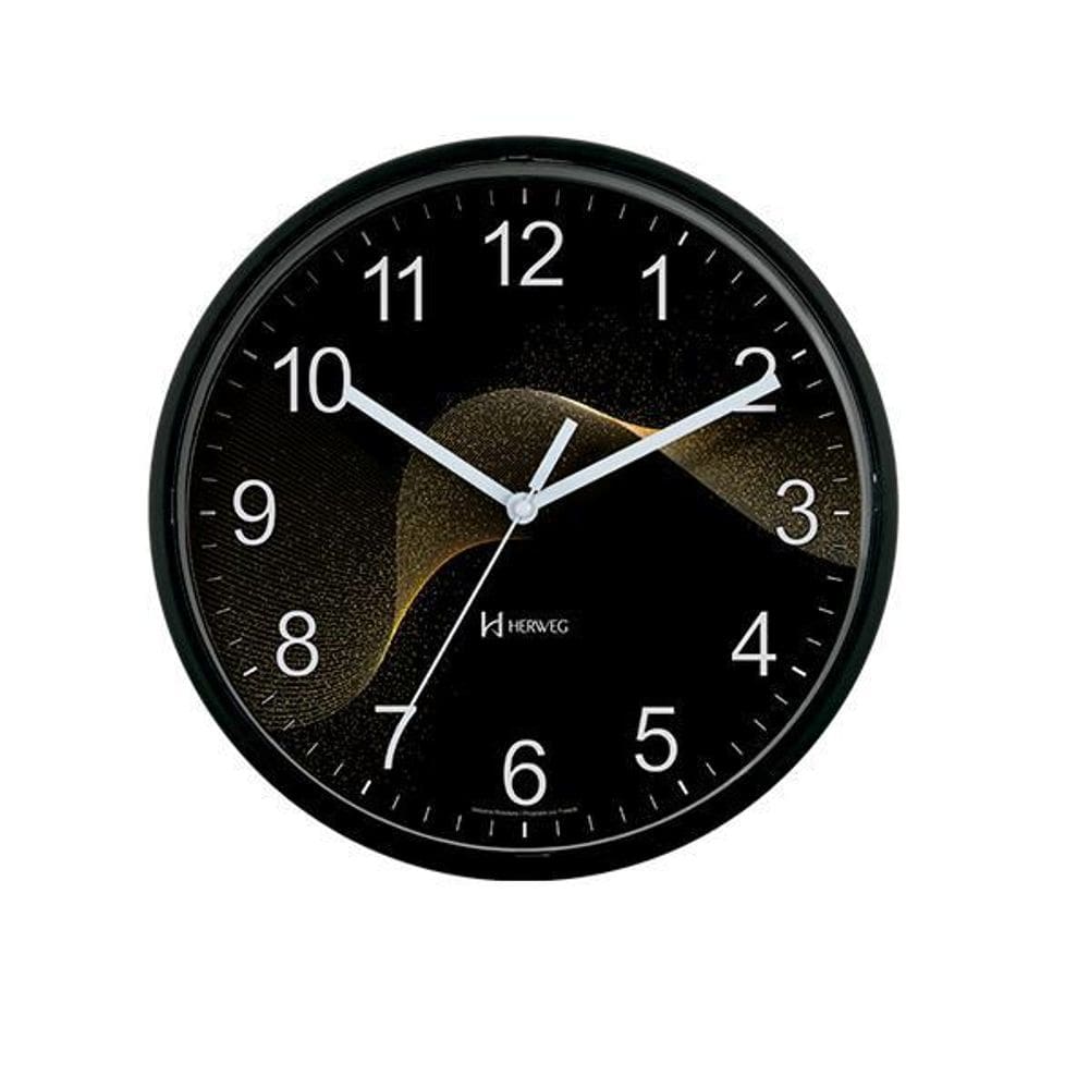 Relógio De Parede Herweg 660099 Preto