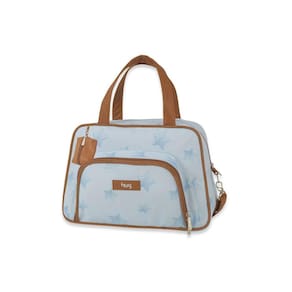 Bolsa Maternidade Céu Estrelado M - Azul Bebê - Hug