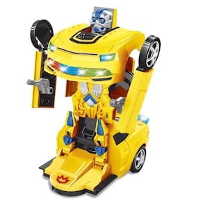 Carro Robôs Guerreiros Com Luz E Som - Up Toys