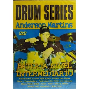 Dvd Anderson Martins - Drum Series Bateria Nível Intermediár