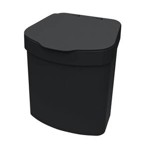 Lixeira 2,5 litros Preta plastico future