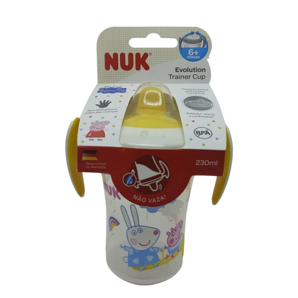 Copo Evolution Trainer 230Ml +6M Peppa Nuk