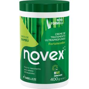 Creme de Tratamento Novex Broto de Bambu Ultraprofundo Embelleze 400g