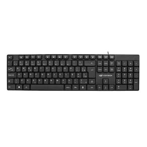 Teclado USB Multimidia C3Tech KB-M10BK - ABNT2 - Preto