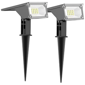 Kit 2 Spots Solar Jardim 10 Lúmens Luz Verde - Ecoforce