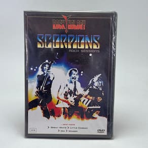 Dvd Scorpions - Rock Sessions Rock Hology