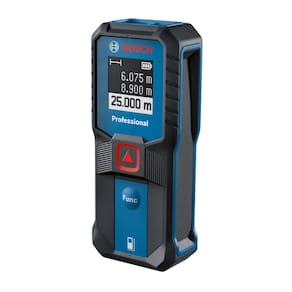 Trena a laser Bosch GLM 25-23 - Múltiplas funções - Alcance de 25 metros - Azul - 0601.072.W00