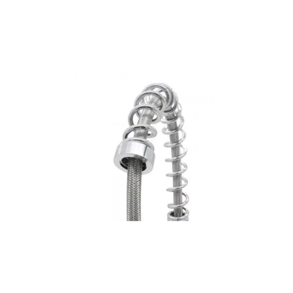 Mola para Torneira Cozinha Metal Gourmet Monocomando Duo Cromado Cinza