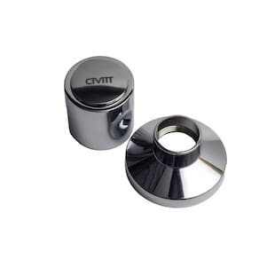 Acabamento de Metal C42 para Registro 1/2" e 3/4" Padrao Docol -